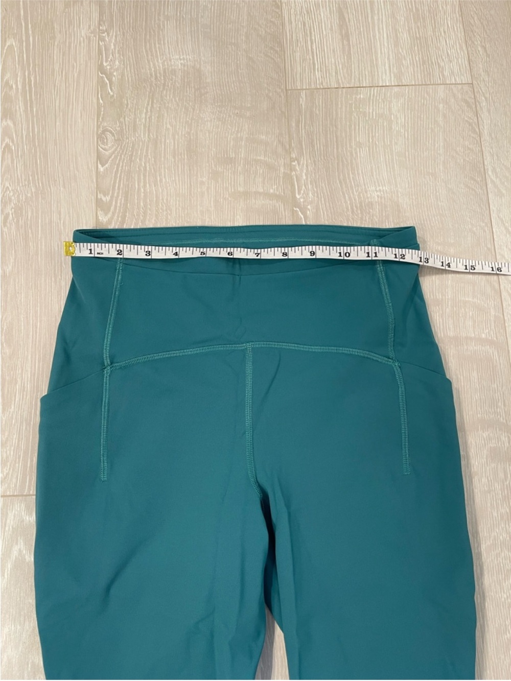 Lululemon Swift Speed High-Rise Crop 23" Teal Lagoon Green size 6 - Picture 9 of 16